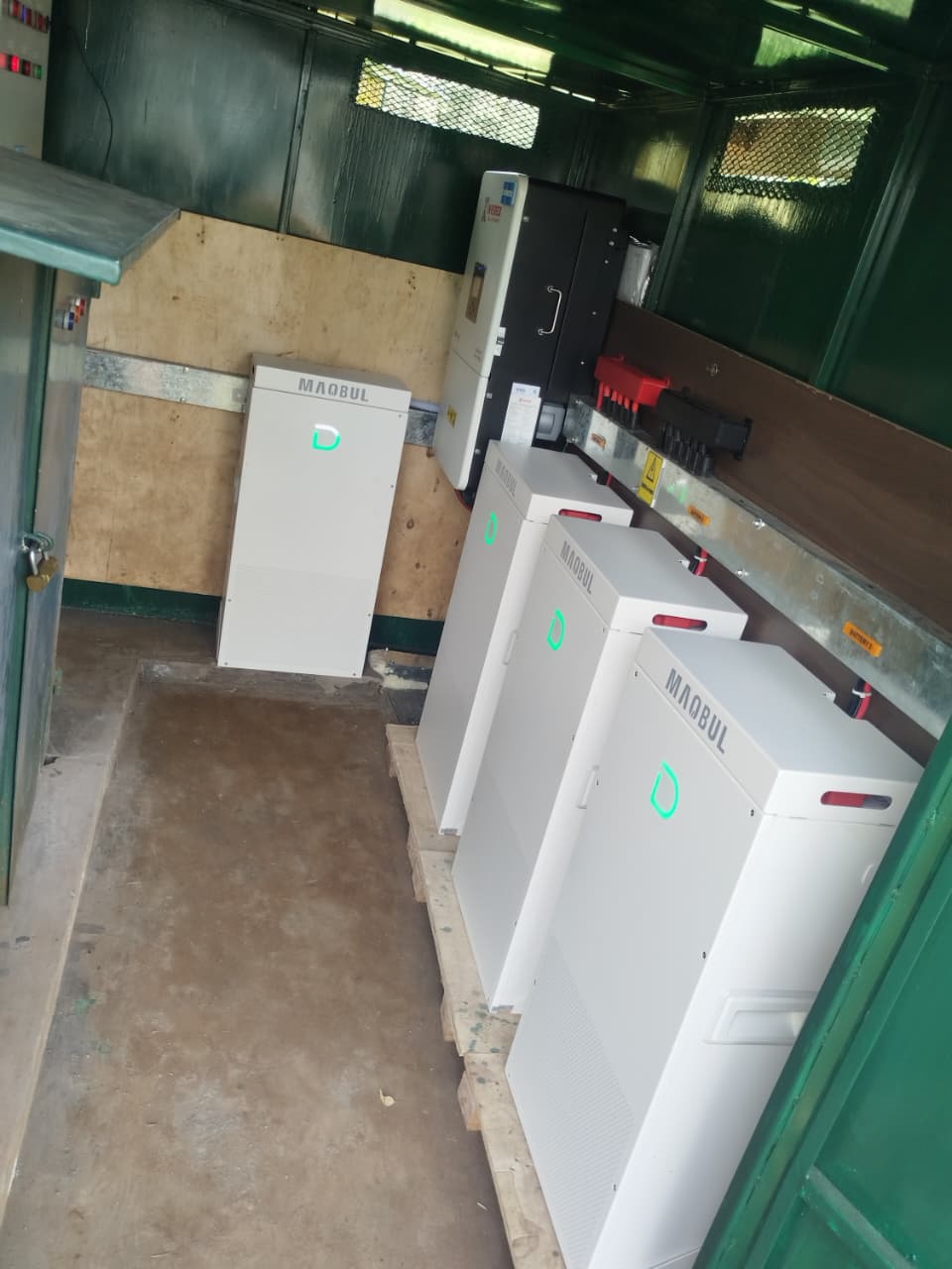 Commercial solar installation at St. Xavier Boys High School