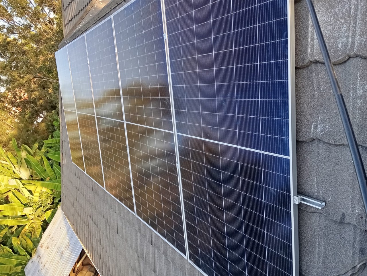 Battery storage system and inverter setup at Kamande Residence