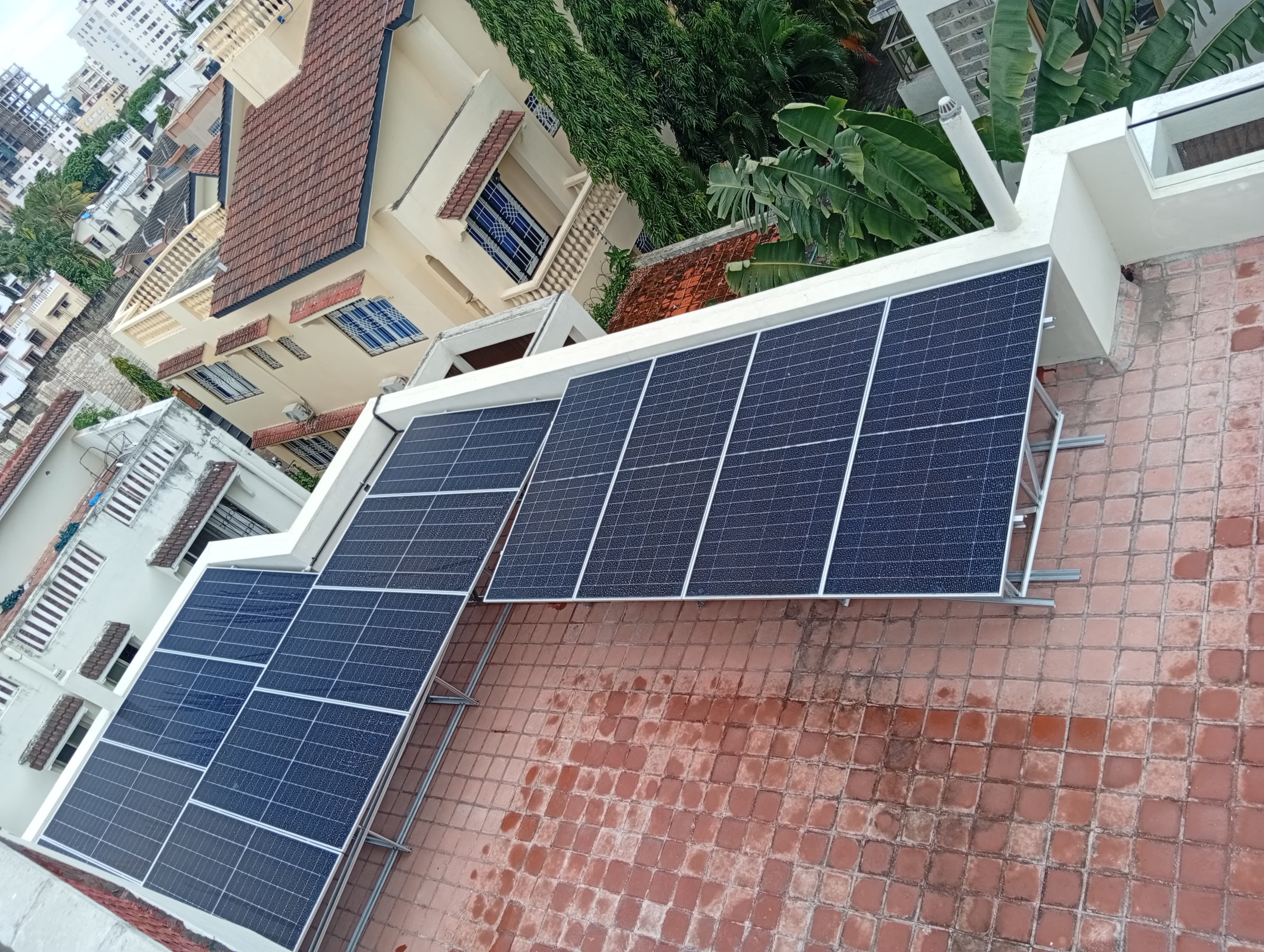 Electrical distribution board at Ms. Rosa Kithikii