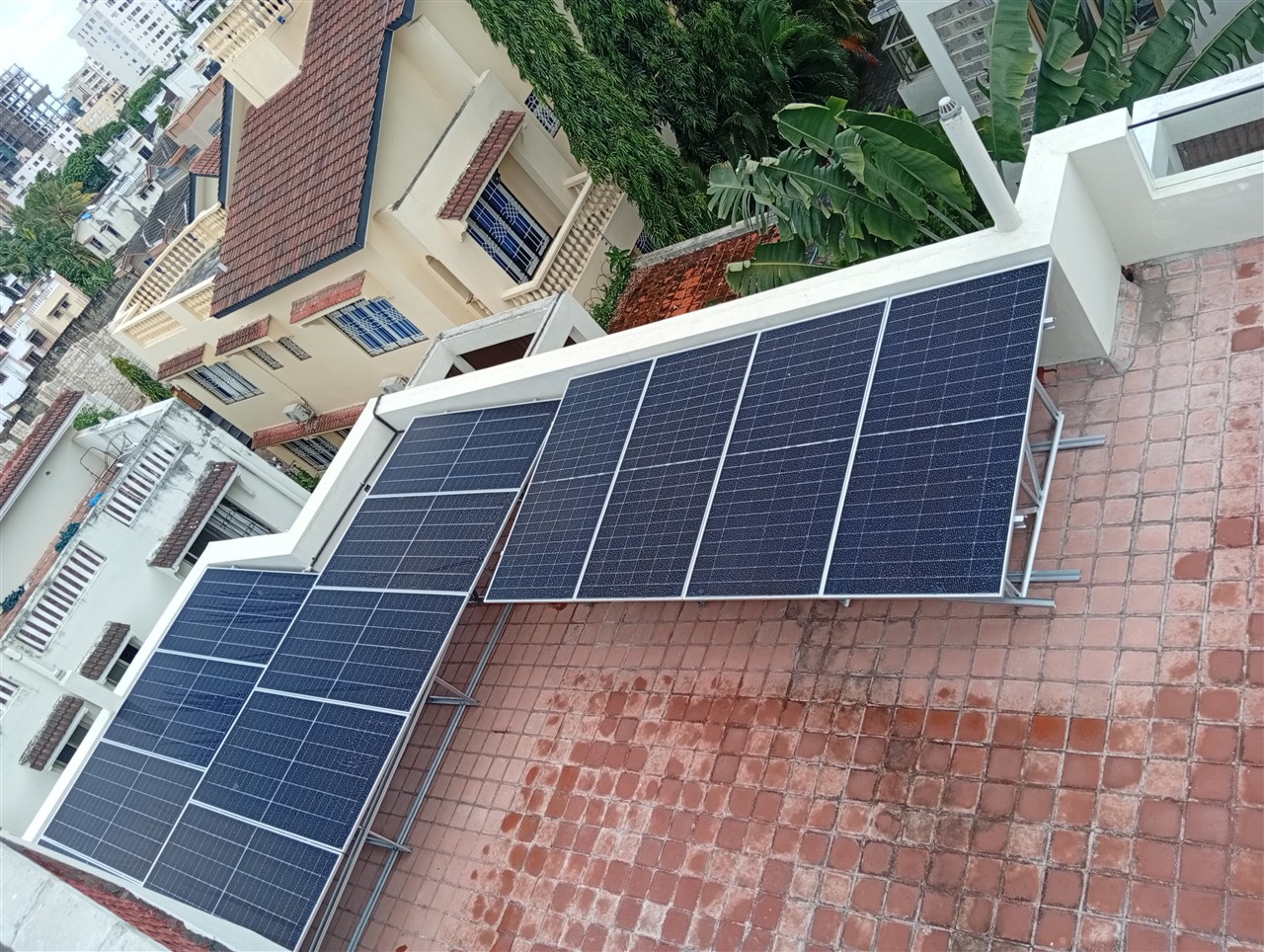 Electrical distribution board at Ms. Rosa Kithikii